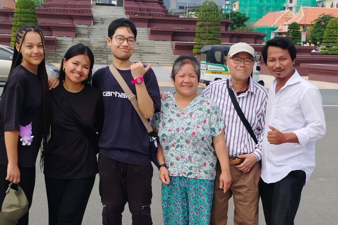 10 Stop Phnom Penh Tour by Tuk-Tuk, includes S21 & Killing Fields - Royal Palace and National Museum: architecture, heat, and what’s included