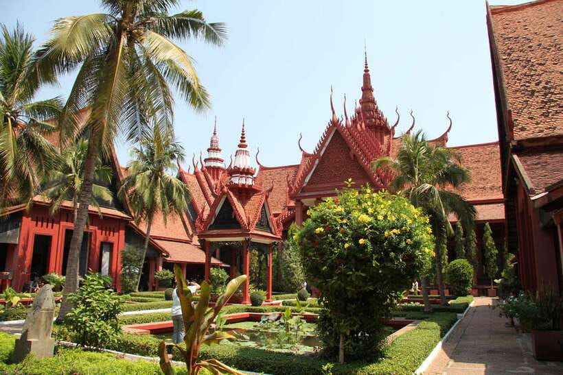 Best of Phnom Penh: Half-Day Private City Tour - National Museum: Khmer art, pre- and post-Angkorian