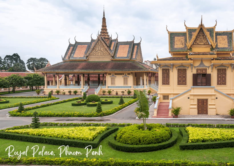 Explore Phnom Penh, Cambodia's Capital City, French Guide - Royal Palace and Silver Pagoda: What to notice when you’re in the courtyard