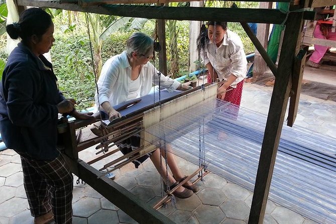 Full-Day Phnom Penh City & Silk Island with a local Tuk Tuk Tours - Wat Phnom: a short temple stop with a big view feel