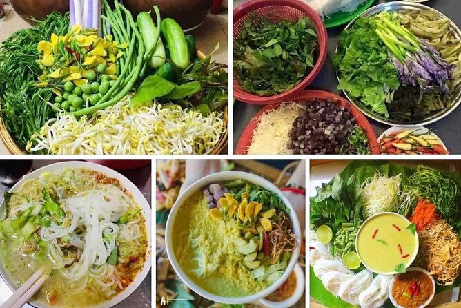 Phnom Penh Authentic Evening Food Tour 100% By Local - Stop 3: Samdach Pan Avenue (214) chicken curry and banana flower salad