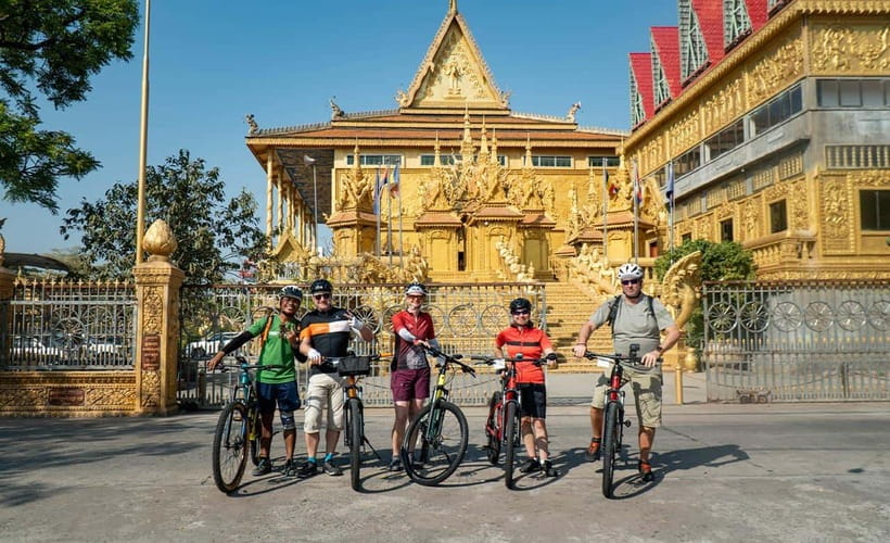 Phnom Penh: Bike & Boat Tour / E-Bike Available - Prek Bongkong Pagoda: guided context you’ll actually remember