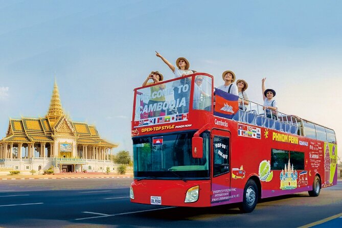 Phnom Penh Hop-on Hop-off Bus with Free Boat Cruise 1 Day Pass - Key highlights to know before you ride