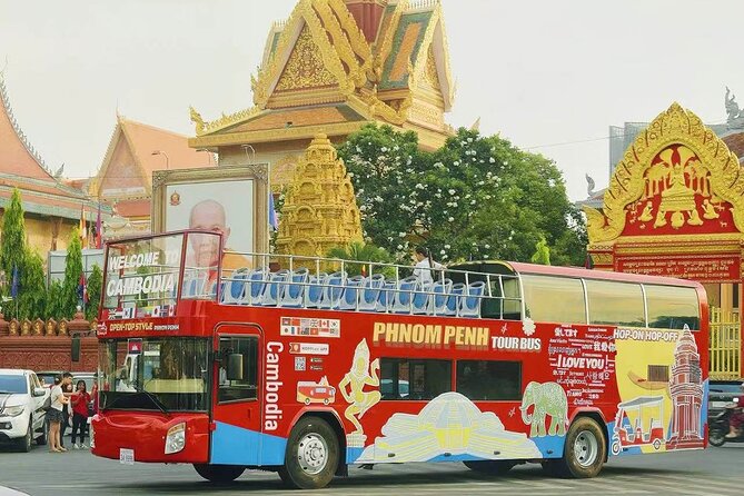 Phnom Penh Hop-on Hop-off Bus with Free Boat Cruise 1 Day Pass - U Mall Phnom Penh to Wat Botum Park: Easy Start, Big-City Anchors