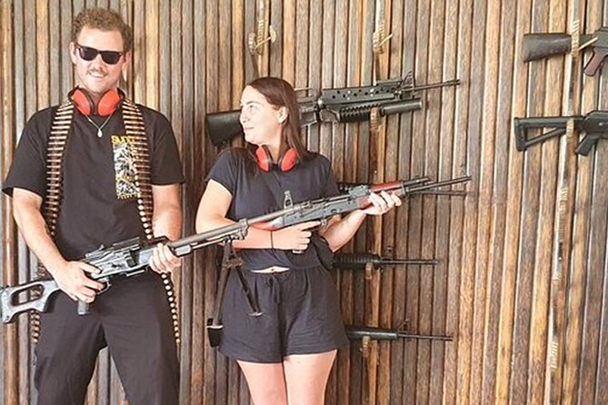 Phnom Penh Outdoor shooting Range - From Your Hotel Ride to the Military Base Range