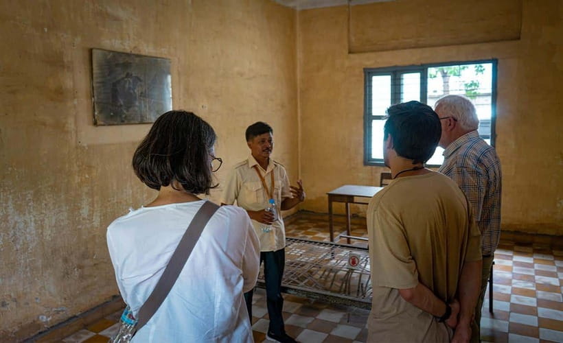 Phnom Penh :S21 Tuol Sleng Museum & Killing Field Tour - Choeung Ek Killing Fields: orchard and cemetery before the executions