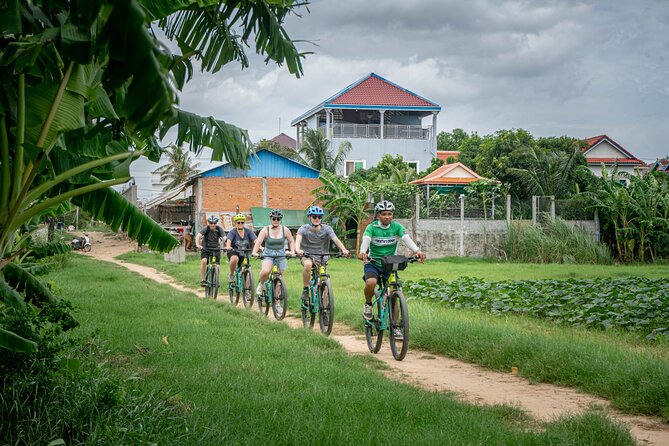 Phnom Penh Silk Island Bike Tour/ E-Bike or Tuk Tuk - Start at Siem Reaper Travel: bike fitting, timing, and smooth departures