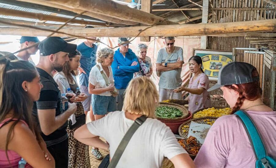 Phnom Penh: Silk Island Sunset by Tuk Tuk with food & drinks - Silk Island and the weaving village workshop: where the story becomes tangible