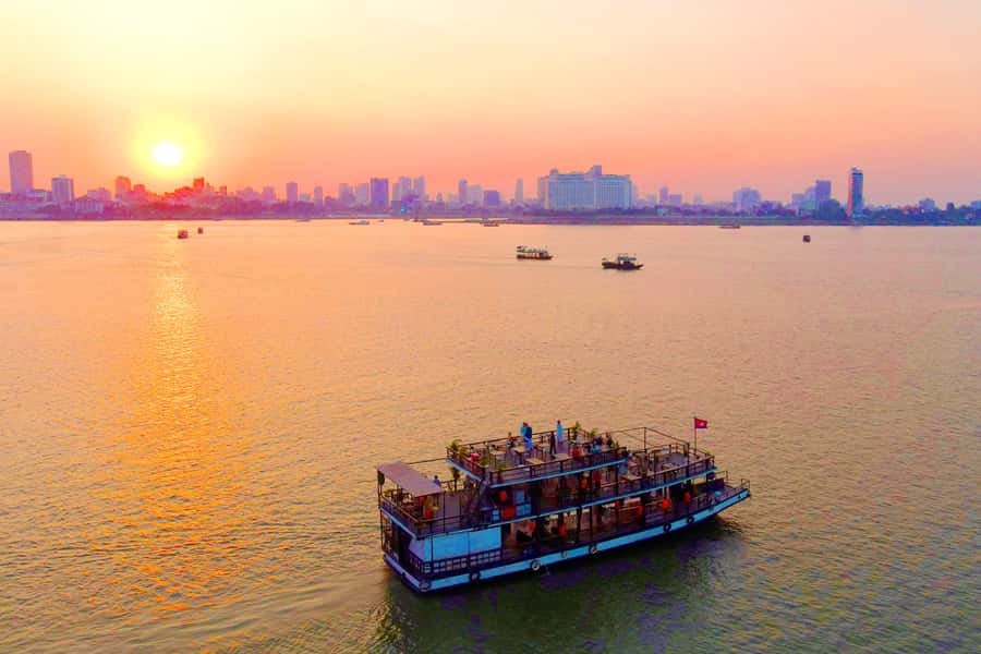 Phnom Penh: Sunset Cruise with Unlimited Beer &Fruit platter - Getting to the Boat: Tuk-Tuk Pickup and the Right Place to Meet