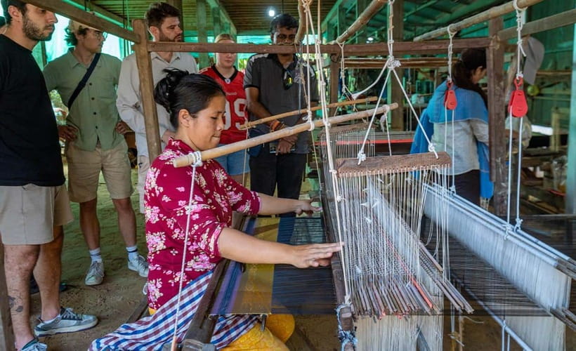 Phnom Penh to Silk Island By Tuk-Tuk with local Expert - Silk Island: Generations of Weaving, Plus Time to Ask Real Questions