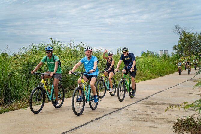 Phnom Penh to Silk Island Sunset Bike Tour/ E-Bike or Tuk Tuk - Price check: is $39 actually good value?