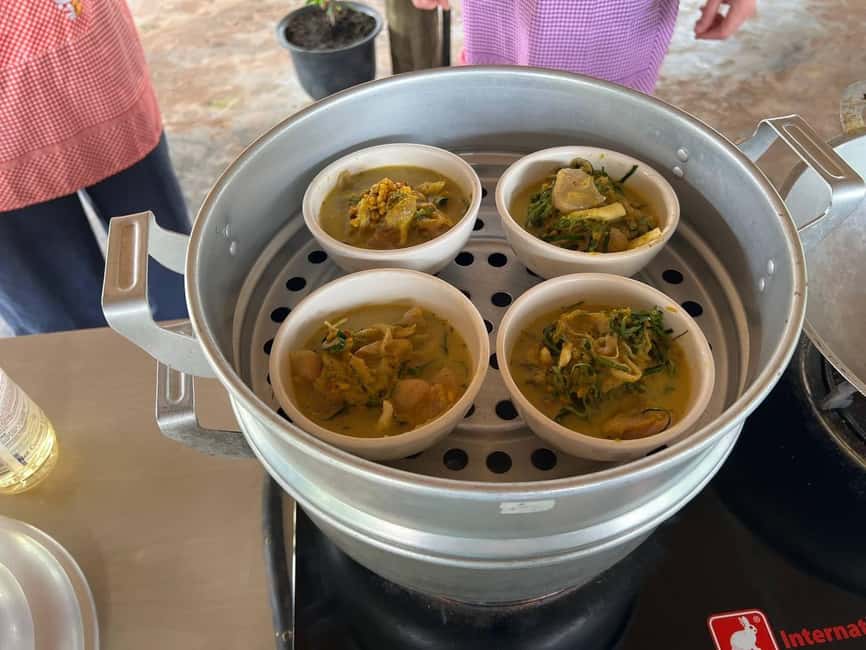 Phnom Penh: Walking Tour, Food Tour & Sunset Cruise - Street-food tastings: numkrok and crispy rice pancakes (not just random bites)