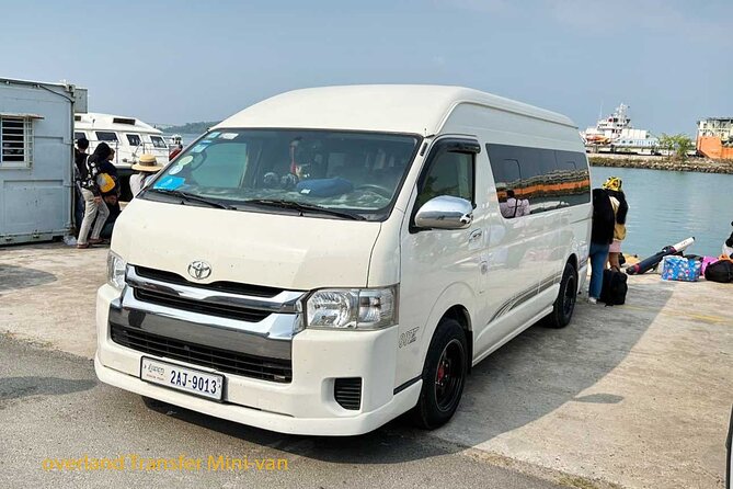 Private Taxi Transfer Phnom Penh - Sihanoukville Car - Minivan - How pickup really works: hotels, airport, and port timing