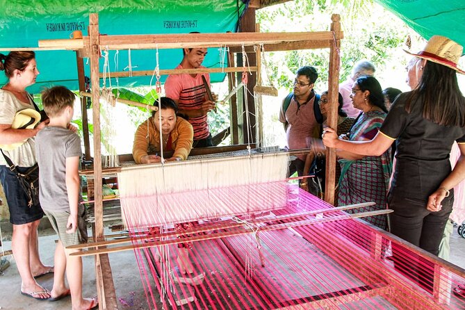 Silk Island Private Half-Day Tour from Phnom Penh - Getting there: pickup, tuk-tuk/minivan, and the ferry ride