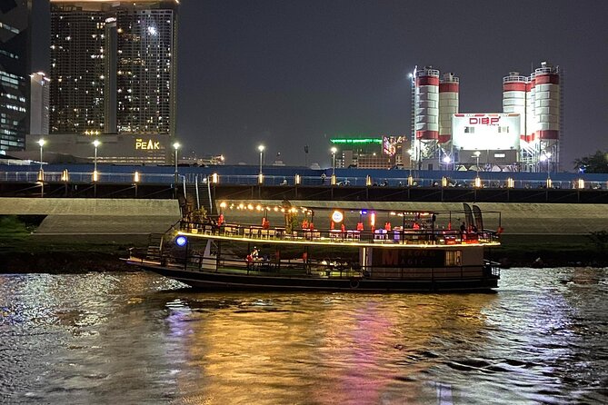 Sunset Cruise-Unlimited Beers-Sodas-BBQ buffet-Fruit platter - Getting There: Tuk-Tuk Pickup and Dock Timing in Phnom Penh