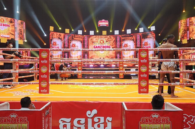 Watch Khmer Kickboxing with Free Beers by Ringside Seats - A real Kun Khmer stadium night, with the sport explained as you watch
