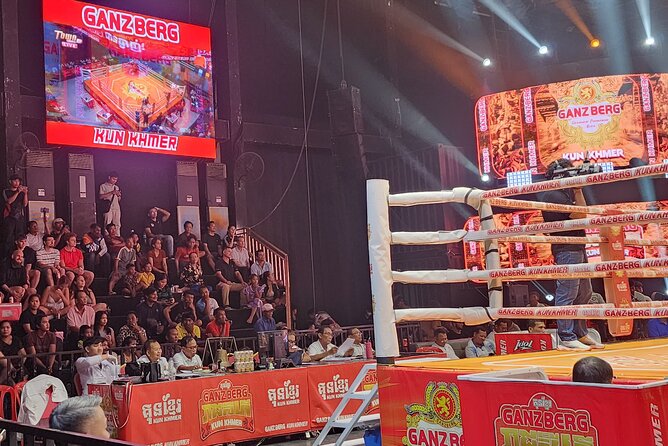 Watch Khmer Kickboxing with Free Beers by Ringside Seats - What the 3-hour night looks like, from pickup to the final photos